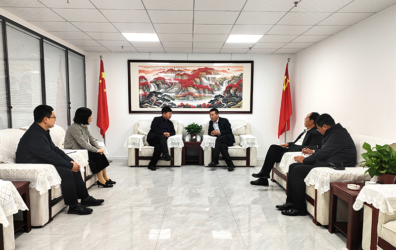吳忠市國資委黨委書記、主任王天珍到寧夏建投數(shù)科公司考察調(diào)研