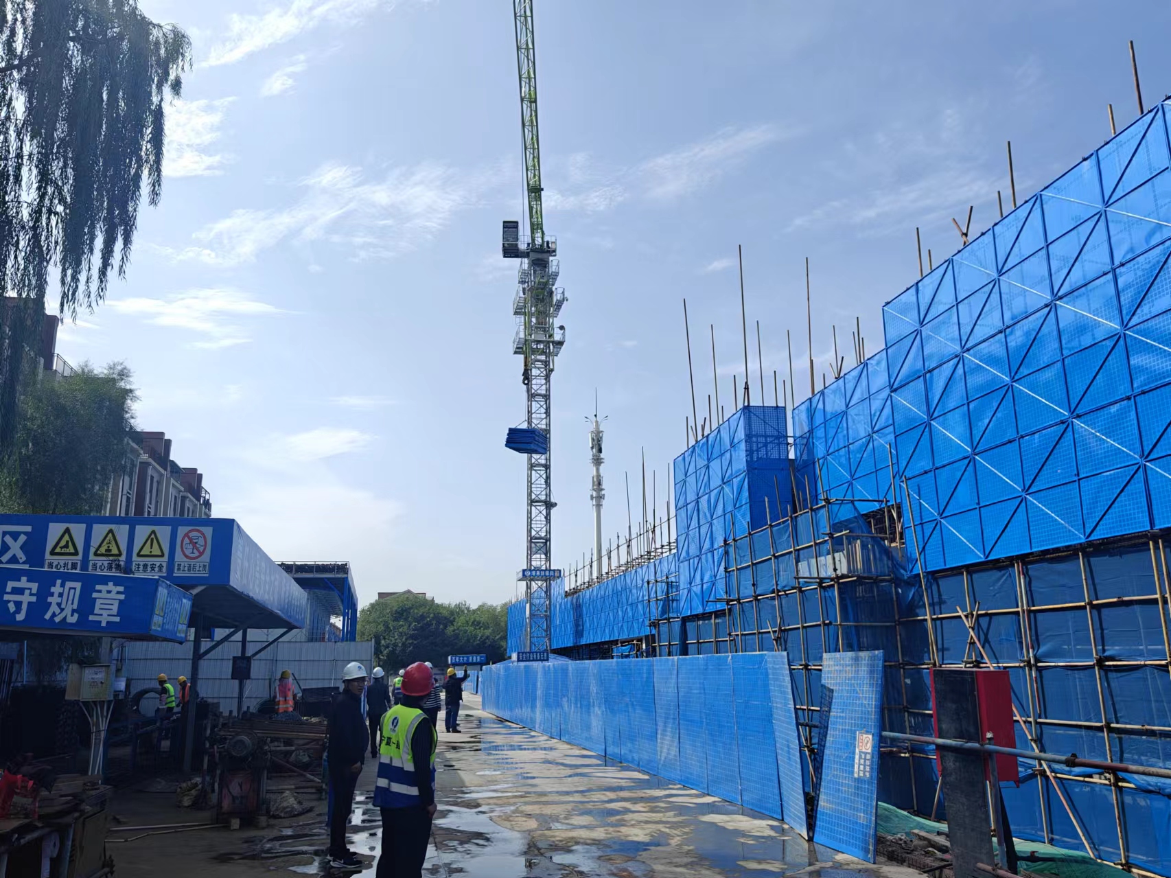 百日攻堅戰(zhàn)丨寧夏一建三分公司：奮力加速跑 拉滿進度條