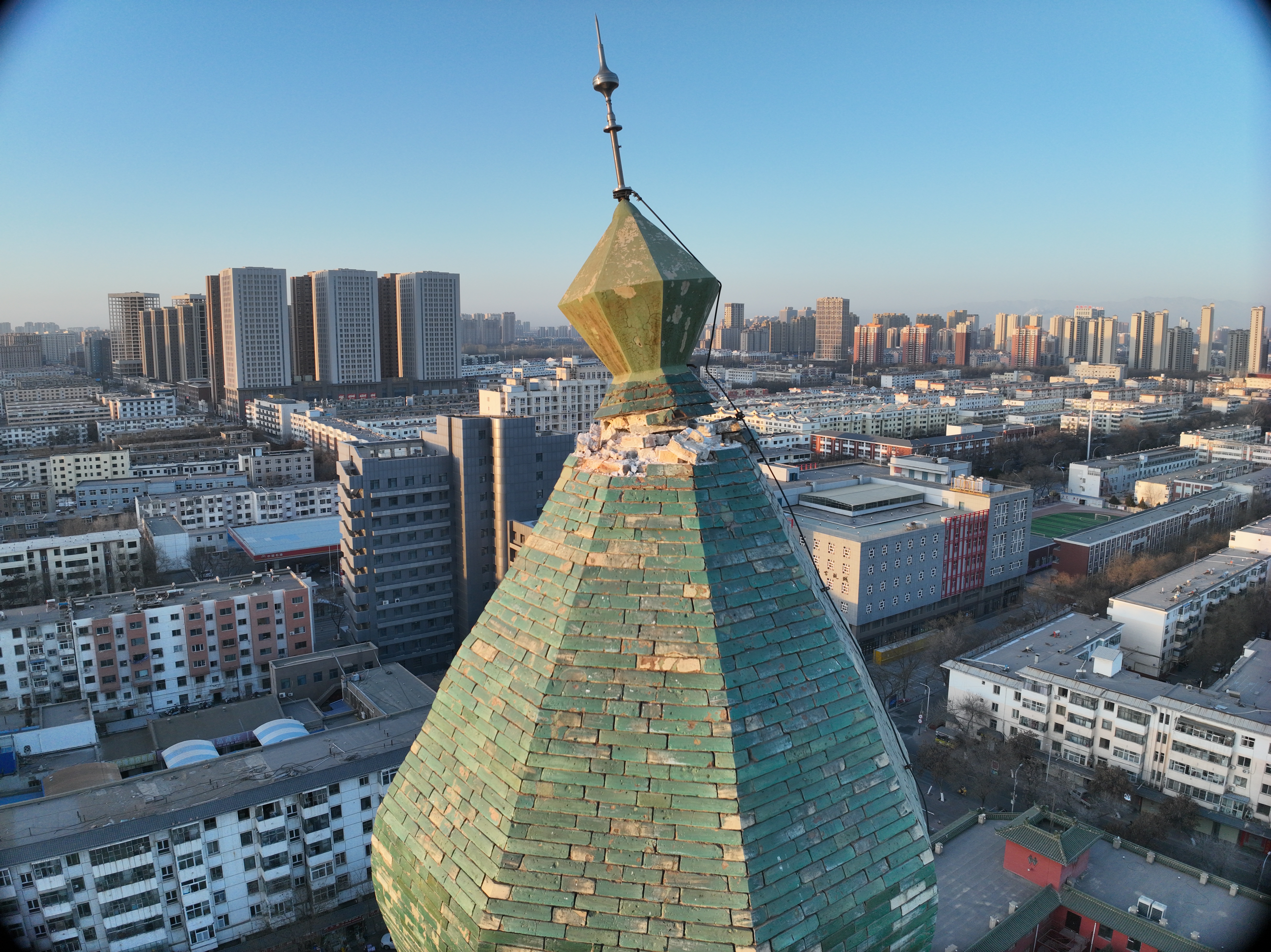 踐行社會責任 展現(xiàn)國企擔當——寧夏建工集團圓滿完成承天寺塔除險任務(wù)