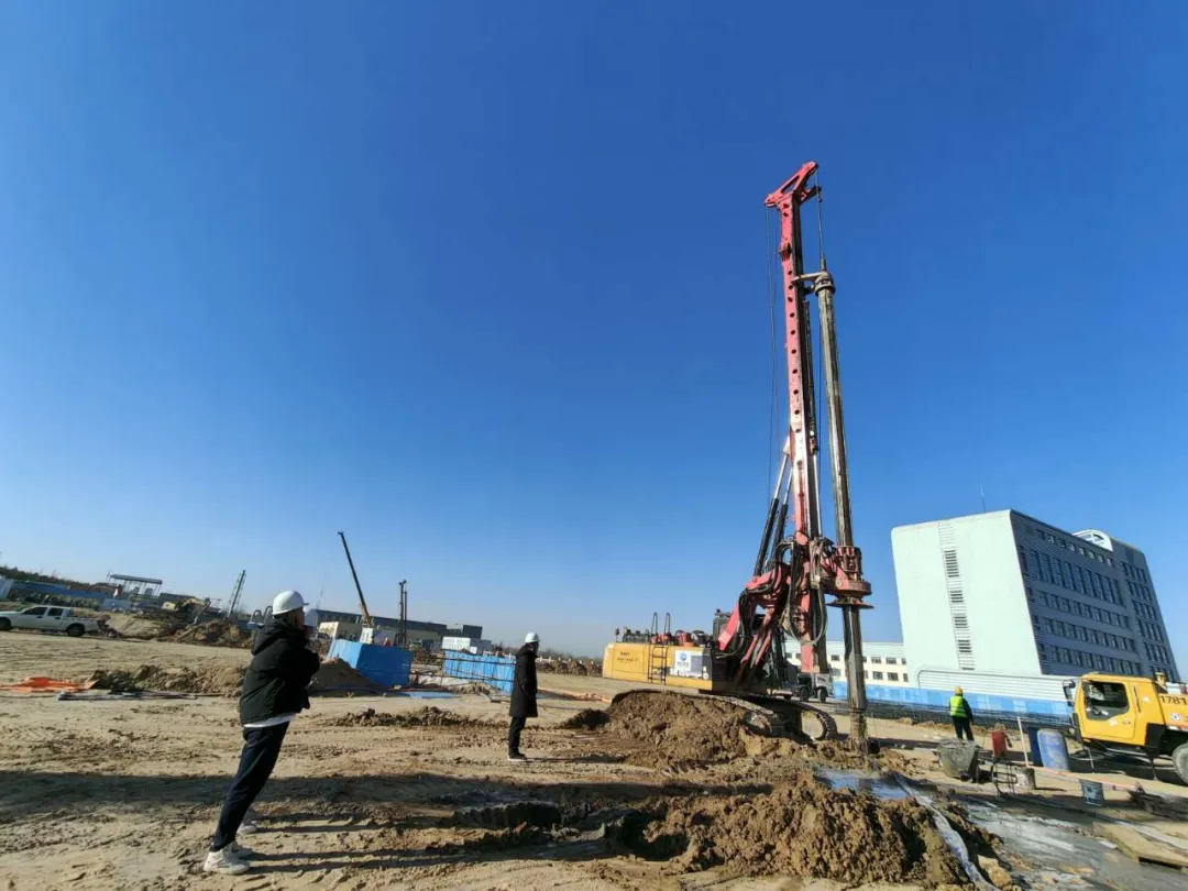 冬季施工不停歇 堅守一線筑擔(dān)當——寧夏五建二分公司全力推進項目建設(shè)