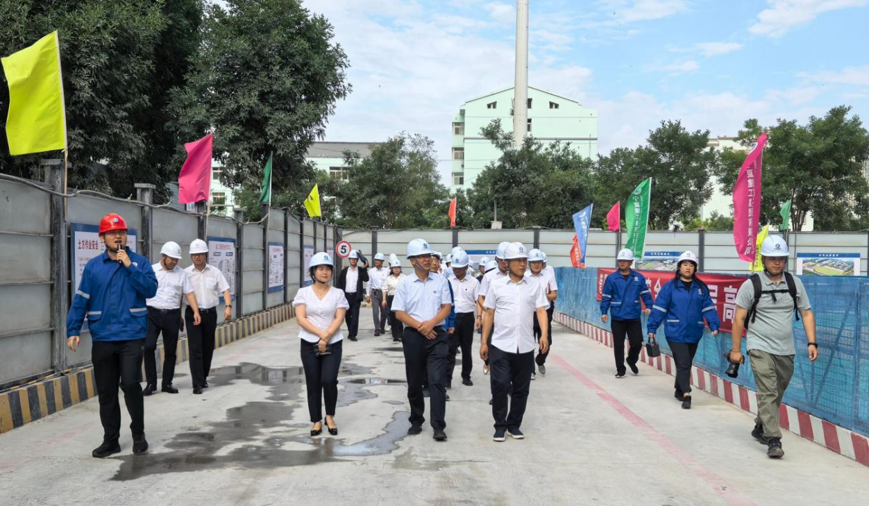 寧夏交投高速公路管理有限公司到寧夏建工城中村改造項(xiàng)目對(duì)標(biāo)交流